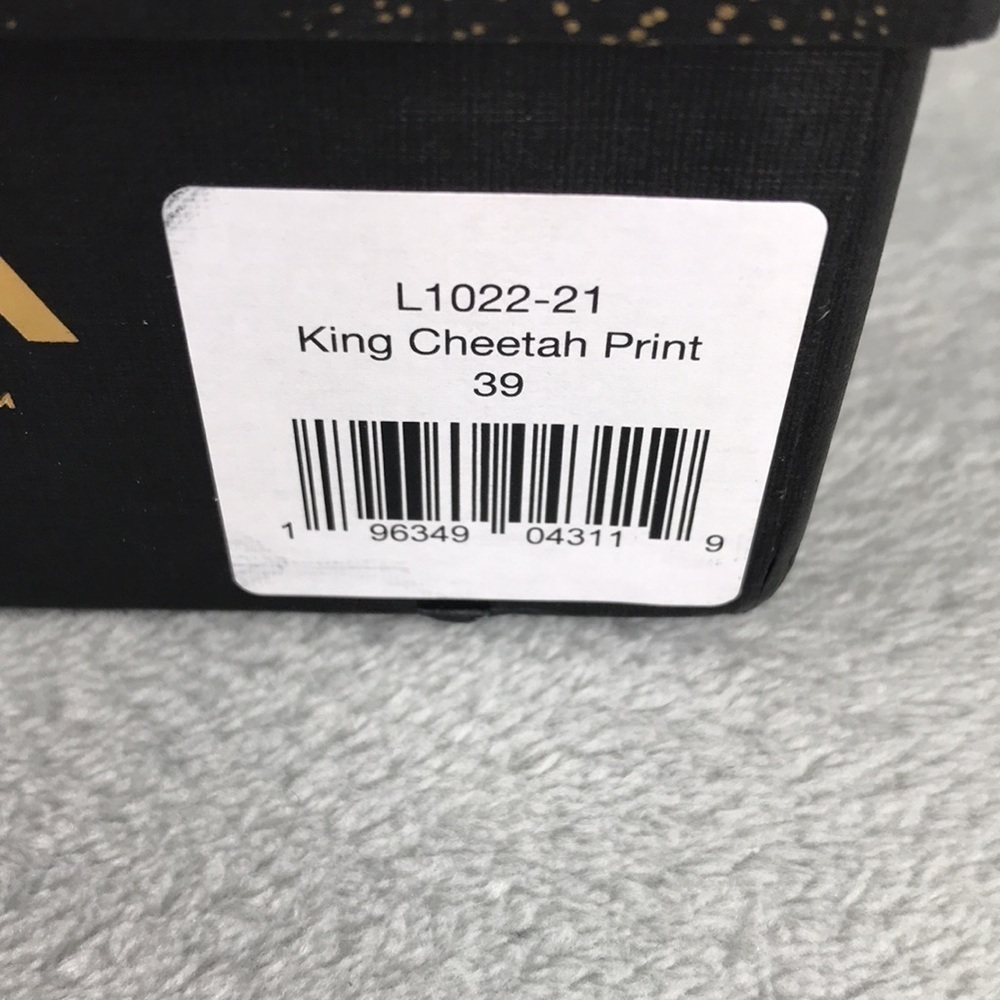 Lita by Ciara King Cheetah Print Slides New in Box Euro 39 US 8/8.5 - Picture 11 of 12